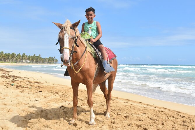 Horseback Riding Adventure Punta Cana - Uvero Alto Beach, sea views, and the faster stretch