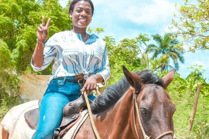 Horseback riding along Macao beach from Punta Cana - The ranch is part of the experience