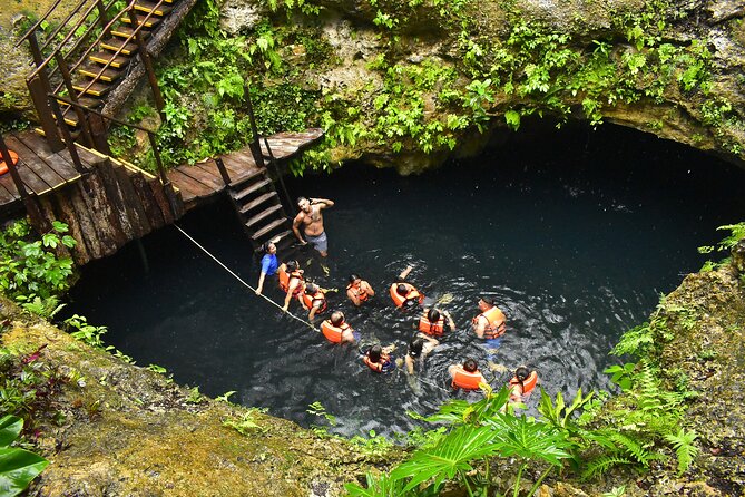 Horseback riding and ATV in the jungle, Ziplines, Cenote & Lunch - ATV trails, mud, climbs, and descents