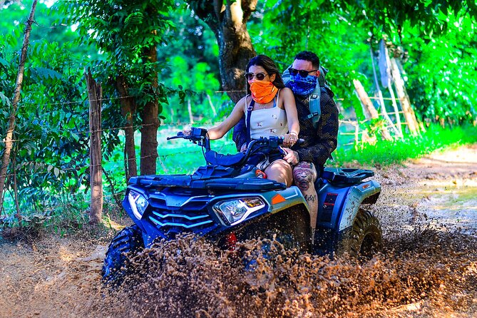 Horseback riding and ATV or Buggy with Party Boat with Lunch - A 15-minute horseback ride through Dominican farmland