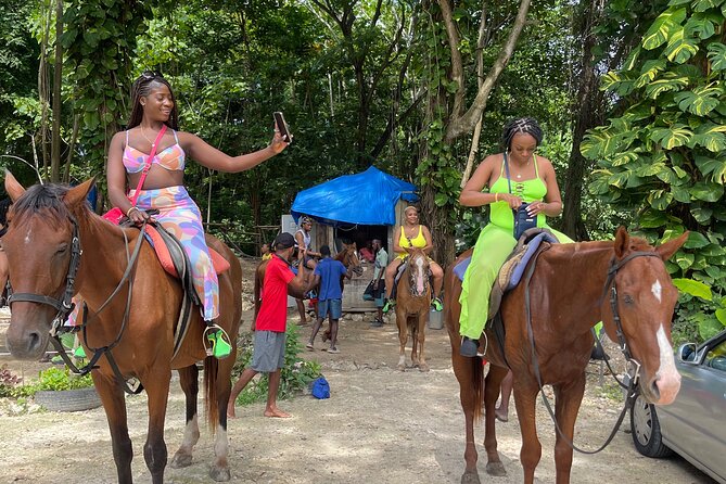 Horseback Riding and Swimming then Dunn's River Falls - Why this two-stop tour works well from Montego Bay