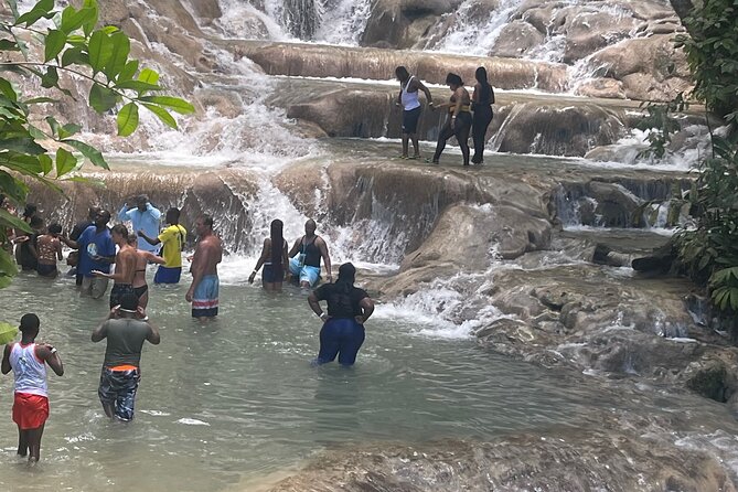 Horseback Riding and Swimming then Dunn's River Falls - Dunn’s River Falls, the day’s main physical challenge
