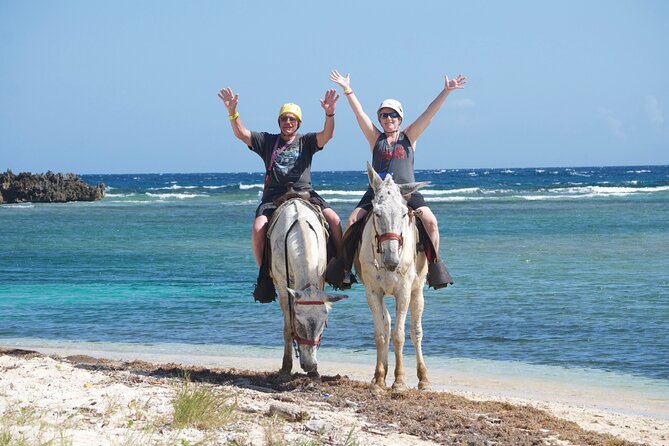 Horseback Riding at Mahogany Bay - Tortuga Point and the first beach views