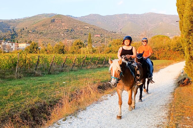 Horseback riding at sunset 1 hour at the Certosa di Pisa - From Pisa to Centro Ippico La Cartuja