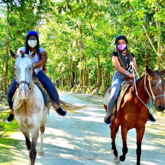 Horseback Riding & ATV Adventure with Ziplines & Cenote - What this $84 adventure actually includes