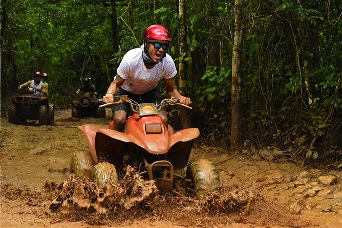 Horseback Riding + ATV + Cenote + Zip-Line from Cancun and Playa del Carmen - The cenote finale