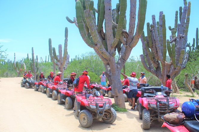 Horseback Riding & ATV Combo! Mountain Trails & Beautiful Beaches of BAJA! - Reaching Playa Migrino from Cabo