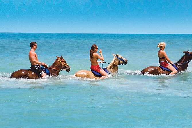 Horseback Riding & Bamboo Rafting Ocho Rios (Transportation Only) - Riding from rainforest to Ocho Rios Bay Beach