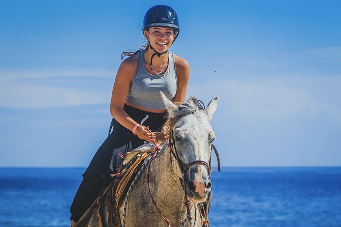 Horseback Riding Beach and Desert in Cabo - Through the desert mountains