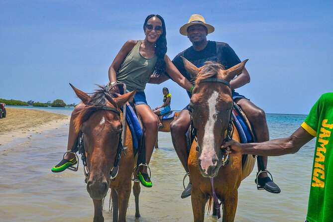 Horseback riding & bluehole secret falls from Montego Bay - Who will enjoy this most