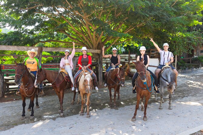 Horseback Riding Experience in Puerto Vallarta - Meeting the horses and getting ready to ride