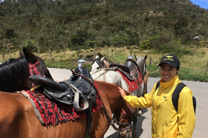 Horseback Riding from Guadalupe to Monserrate Private Day-Tour - Meeting the horses near the countryside