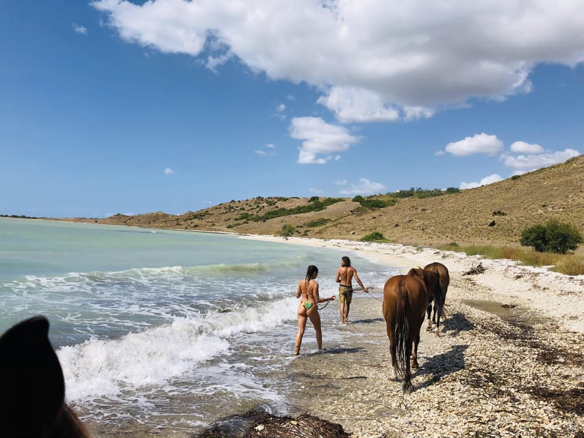 Horseback riding in the beaches of Sciacca - Leaving Just Explore Sciacca for the countryside