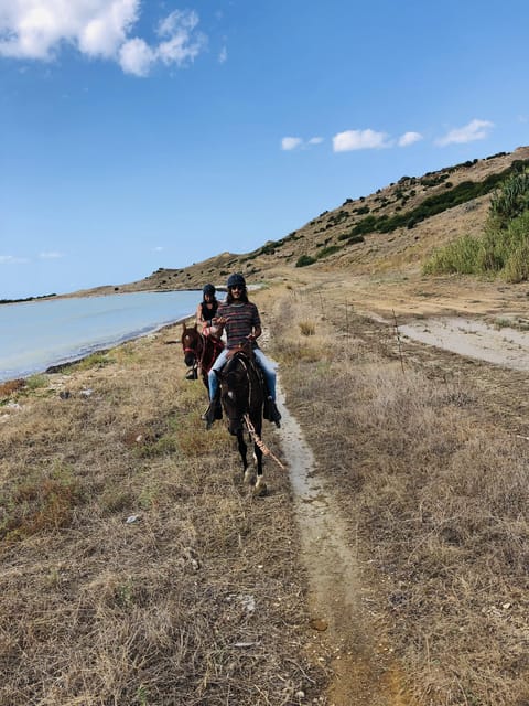 Horseback riding in the beaches of Sciacca - Reaching one of Sciacca’s wildest beaches