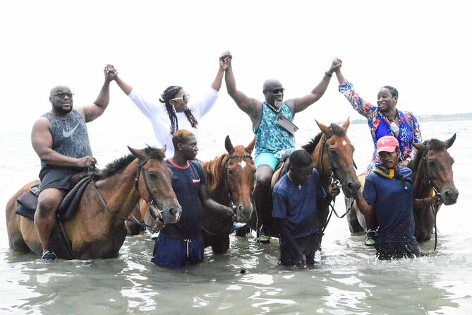 Horseback Riding in the ocean & Bamboo Rafting from Ocho Rios - The Driver May Shape Your Whole Day