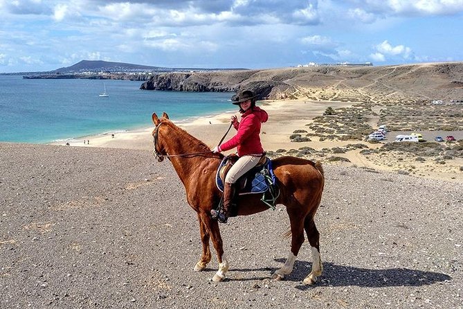 Horseback Riding in the sunset of Famara Beach, Lanzarote, Spain - Why Famara is the right setting for a sunset ride