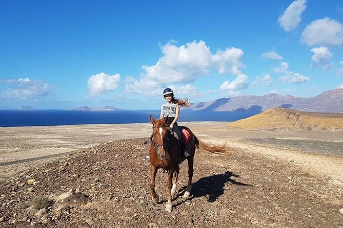 Horseback Riding in the sunset of Famara Beach, Lanzarote, Spain - What the horses and guides add