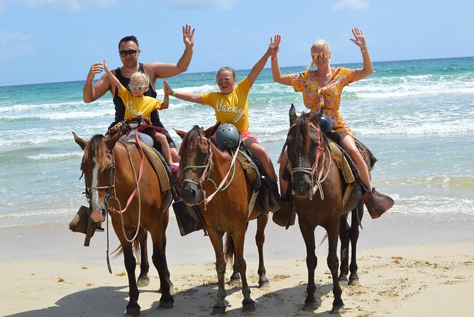 Horseback Riding Tour Adventure on the Beach - Leaving the resort for a countryside ranch