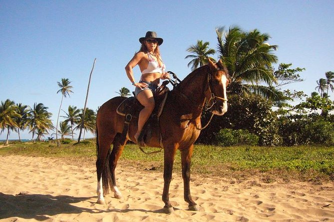 Horseback Riding Tour Adventure on the Beach - Riding Uvero Alto Beach