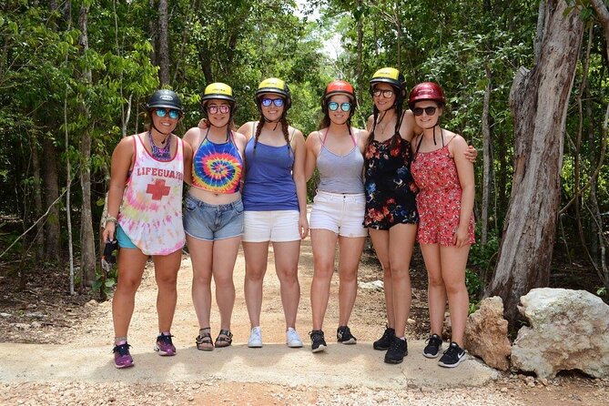 Horseback riding Tour with ATV circuit, ziplines and Cenote - Who will get the most from this tour