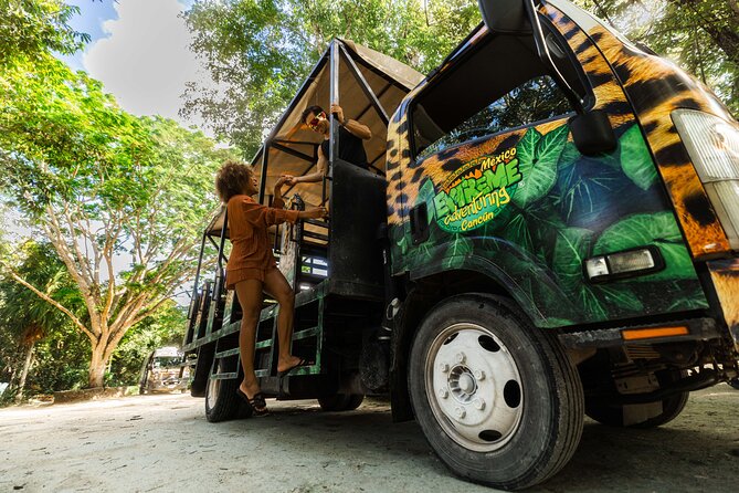 Horseback Riding with ATV, Zipline, Cenote and Tequila Tasting - ATV riding on jungle terrain