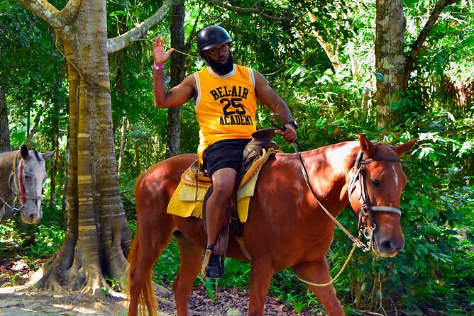Horseback Riding with ATV, Zipline, Cenote and Tequila Tasting - Cenote Verde Lucero and the freshwater swim