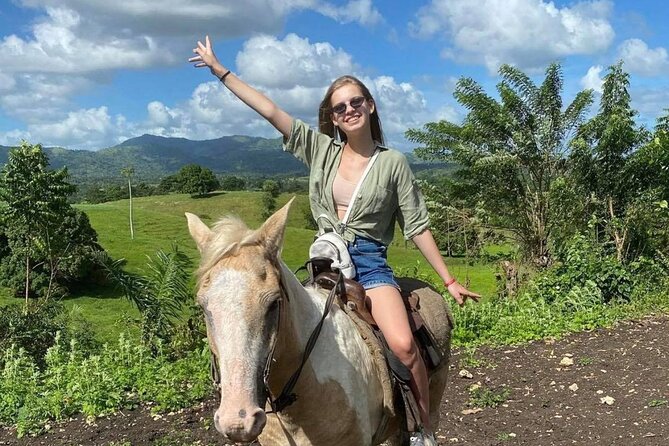 Horseback Riding with Pickup from Punta Cana - Riding through countryside and mountain views