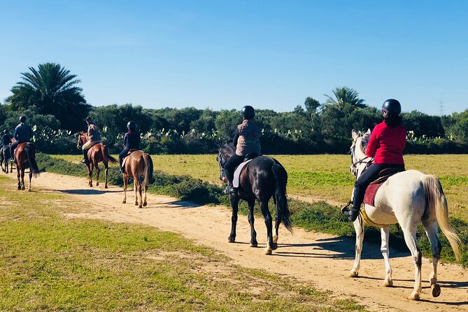 Horseback riding with private transfer - Riding Through the Countryside and Golf Area