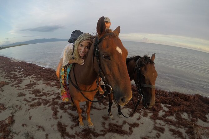 Horseback “SPECIAL”- Negril’s Beach Ride N’ Swim with Free photos/videos - Passing through the red mangrove tunnel