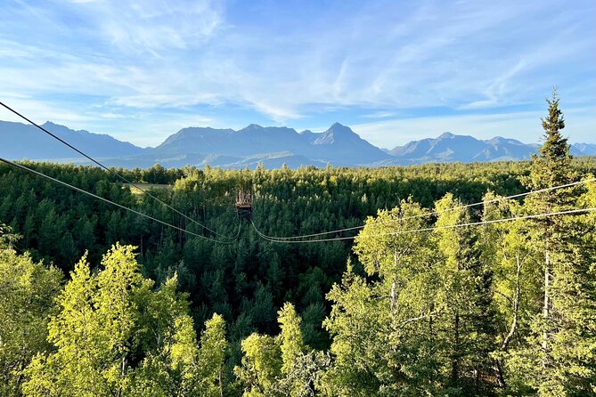 Horseback & Zipline Adventure in Alaska Mountains includes Lunch - Two hours on horseback through the lower foothills