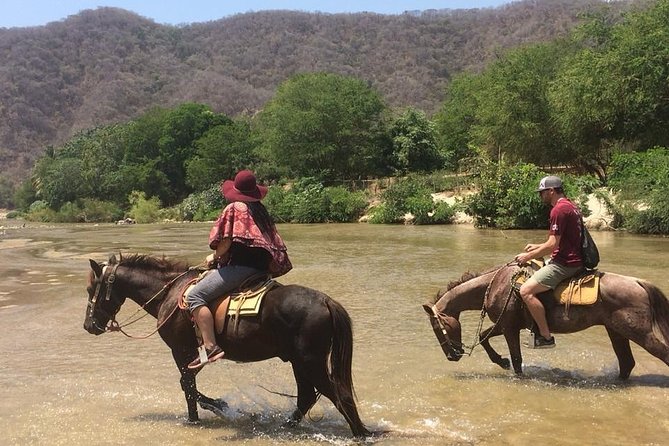 Horses on The Beach or Hot Springs - A Three-Hour Ride Beyond Puerto Escondido