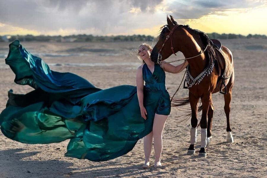 Hurghada: Desert & Sea Horse Riding with + 360° Photos - Riding through Hurghada’s desert