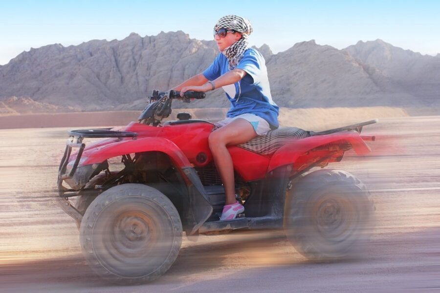 Hurghada: Quad Bike Safari, Camel Horse Ride, Dinner & Shows - From Hurghada hotels to the desert camp