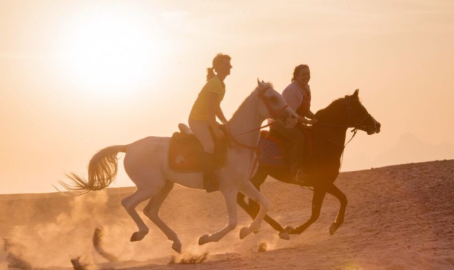 Hurghada: Quad Bike Safari, Camel Horse Ride, Dinner & Shows - Horseback riding and a 30-minute camel ride
