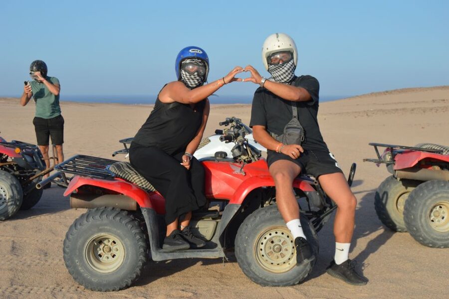 Hurghada: Quad Bike Safari, Camel Horse Ride, Dinner & Shows - Bedouin-style dinner under the stars