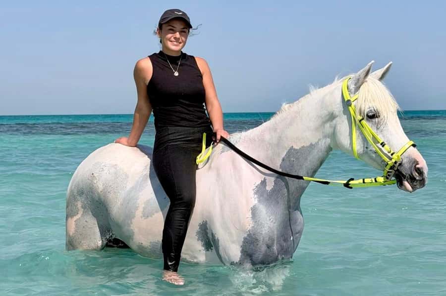 Hurghada: Sea & Desert Horse Riding tour/w Swimming&Transfer - Swimming with the horses, only when conditions allow