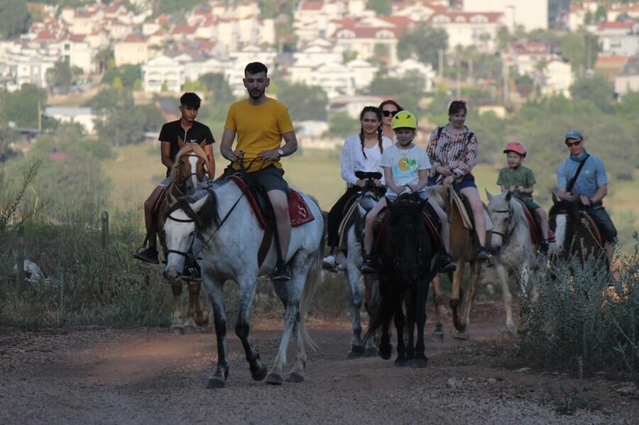 Icmeler Horse Riding Through The Rivers and Forest - Leaving Icmeler for the mountain ranch