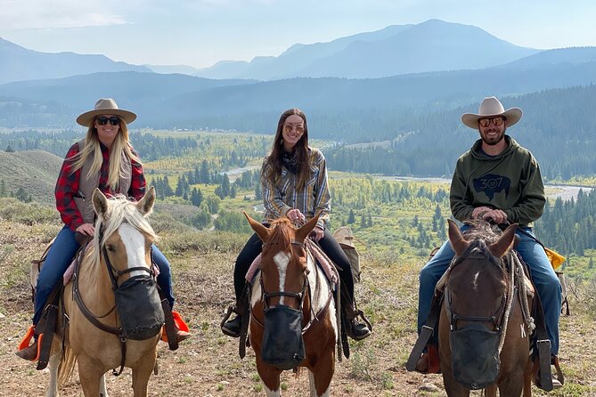 Jackson Hole Horseback Riding in Bridger Teton National Forest - Getting comfortable with your horse