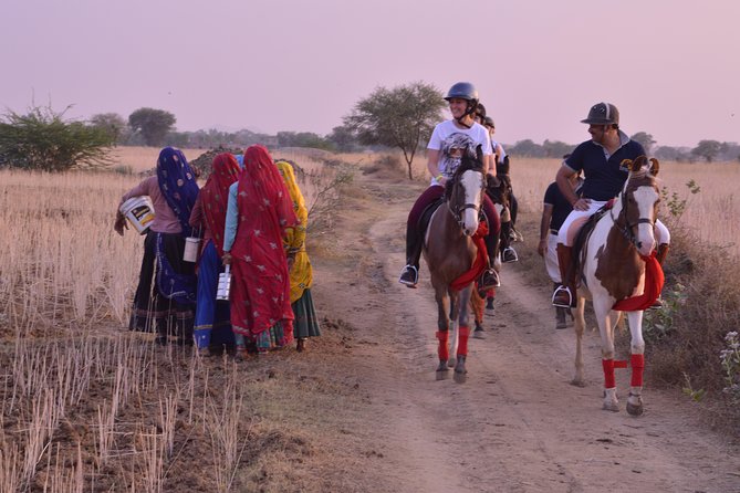 Jaipur Horse Riding Adventure - Tea, fresh fruit, and a village morning