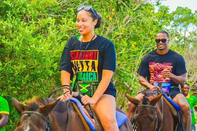 Jamaica's Ocean Horseback Bamboo Raft Adventure and Transport - Who will get the most from this outing