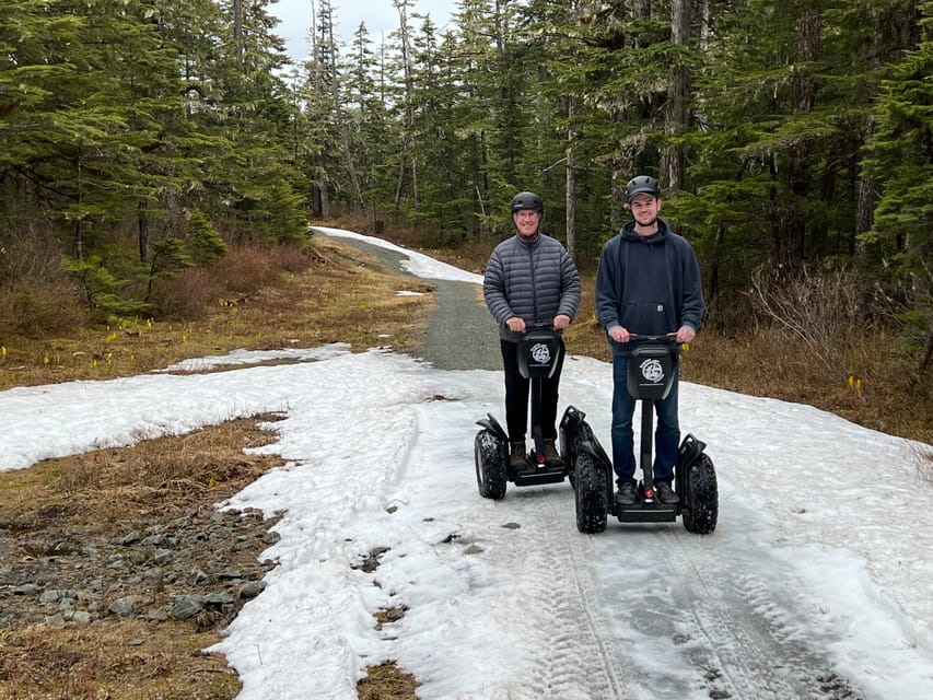 Juneau: Alpine Wilderness Trail Ride - Learning to ride the Segway X2