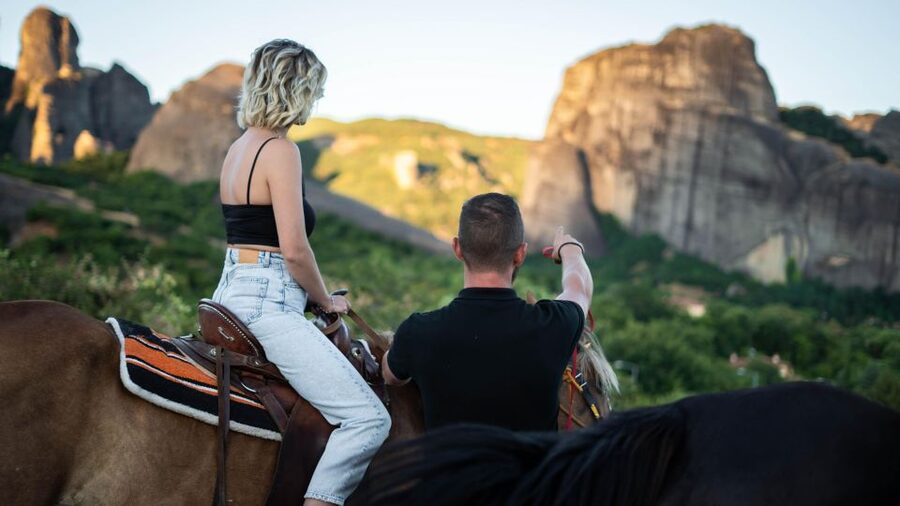 Kastraki: Meteora Sunset Horseback Riding - The horses are a major part of the value