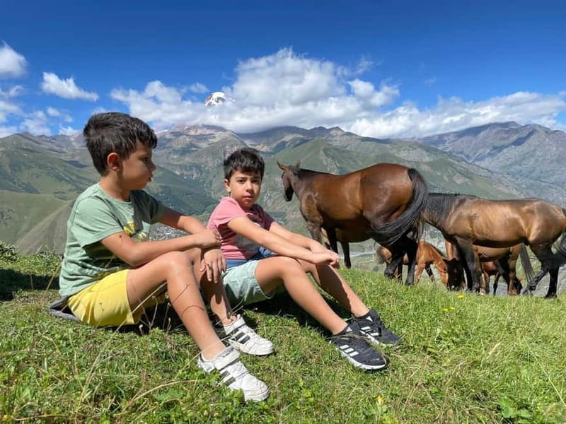 Kazbegi:Sunset Horse Riding Tour from Rooms Hotel Kazbegi - The Photo Help Is More Useful Than It Sounds