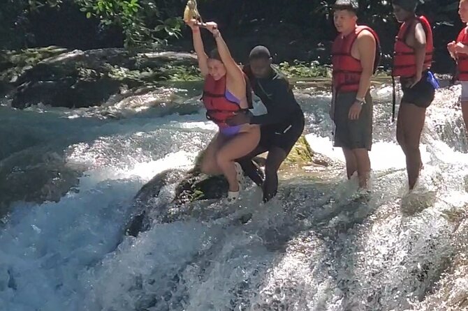 Kennedy's Horseback riding, Blue Hole and Secret Falls from Montego Bay - Who will enjoy this day most