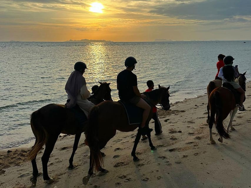 Koh Samui: Sunset Trail Horse Riding on The Beach - My take on the horses, guides, and atmosphere