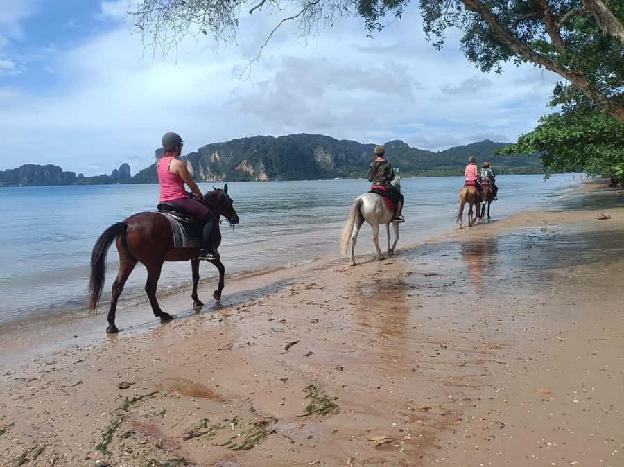 Krabi Horse Riding on the Beach and atv Extreme - Starting from Ao Nang by tuk tuk