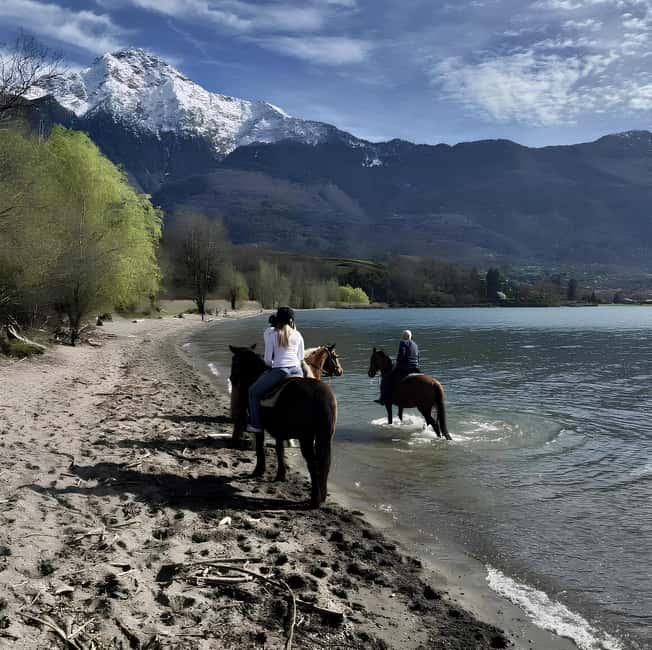 Lake Como: Horseback Riding Tour from Colico - Winter brings a completely different mood