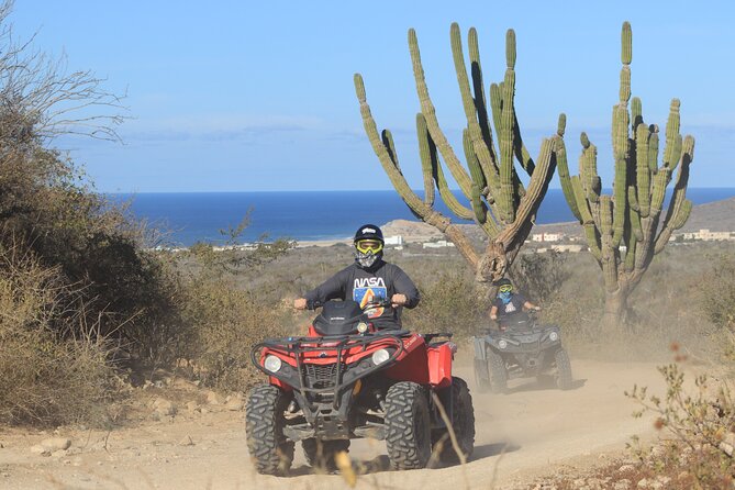Los Cabos - COMBO Horseback Riding & ATV Tour - Getting ready for the ATV ride