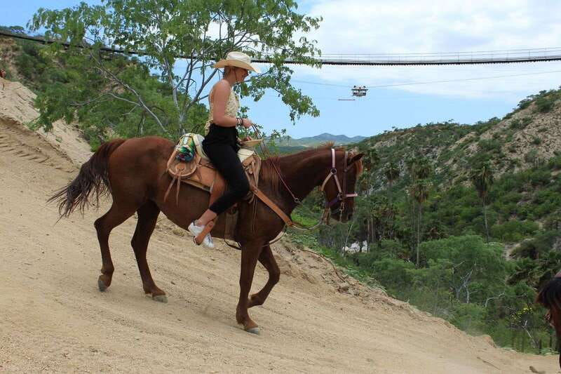 Los Cabos: Horseback Riding in Canyon a Mexican Experience - A slow ride through the canyon