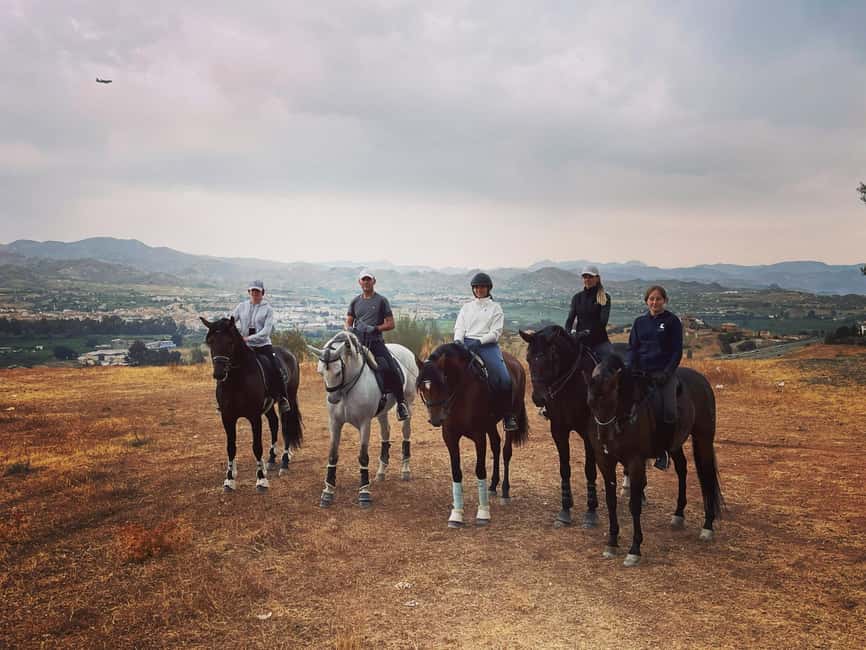 Malaga – 1-hour Horseback Riding Tour with a Local Guide through the Guadalhorce Valley - Views toward Málaga, the sea, and the river